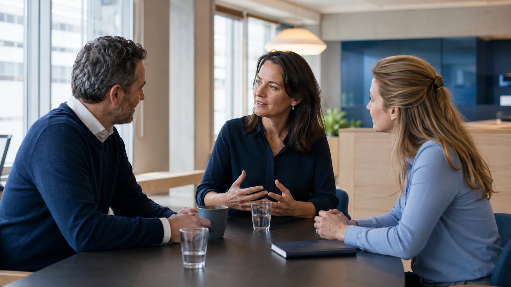 Medewerkers bespreken verbeteringen binnen het team